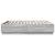 Cadru de pat cu lumini LED gri sonoma 180x200 cm lemn prelucrat GartenMobel Dekor