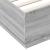 Cadru de pat cu lumini LED gri sonoma 180x200 cm lemn prelucrat GartenMobel Dekor
