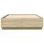 Cadru de pat cu LED stejar sonoma 160x200 cm lemn prelucrat GartenMobel Dekor