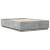 Cadru de pat cu lumini LED gri beton 160x200 cm, lemn prelucrat GartenMobel Dekor
