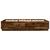 Cadru de pat cu LED stejar fumuriu 160x200cm lemn prelucrat GartenMobel Dekor