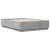 Cadru de pat cu lumini LED gri beton 150x200 cm, lemn prelucrat GartenMobel Dekor