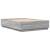 Cadru de pat cu lumini LED gri sonoma 150x200 cm lemn prelucrat GartenMobel Dekor
