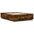 Cadru pat cu lumini LED stejar fumuriu 120x200cm lemn prelucrat GartenMobel Dekor