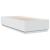 Cadru de pat cu lumini LED, alb, 100x200 cm, lemn prelucrat GartenMobel Dekor
