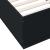 Cadru de pat cu lumini LED, negru, 100x200 cm, lemn prelucrat GartenMobel Dekor