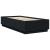 Cadru de pat cu lumini LED, negru, 100x200 cm, lemn prelucrat GartenMobel Dekor