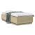 Cadru de pat cu LED, stejar sonoma, 100x200 cm, lemn prelucrat GartenMobel Dekor