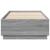 Cadru de pat cu lumini LED gri sonoma 100x200 cm lemn prelucrat GartenMobel Dekor