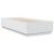 Cadru de pat cu lumini LED, alb, 90x200 cm, lemn prelucrat GartenMobel Dekor