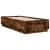 Cadru de pat cu LED, stejar fumuriu, 90x200 cm, lemn prelucrat GartenMobel Dekor