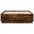 Cadru pat cu lumini LED stejar fumuriu 140x190cm lemn prelucrat GartenMobel Dekor