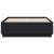 Cadru de pat cu lumini LED, negru, 120x190 cm, lemn prelucrat GartenMobel Dekor