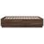 Cadru pat cu lumini LED stejar maro 120x190 cm lemn prelucrat GartenMobel Dekor