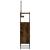Set dulapuri de baie, 3 piese, stejar afumat, lemn prelucrat GartenMobel Dekor