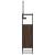 Set dulapuri de baie, 3 piese, stejar maro, lemn prelucrat GartenMobel Dekor