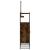 Set dulapuri de baie, 3 piese, stejar afumat, lemn prelucrat GartenMobel Dekor