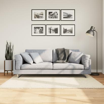 Covor „OVIEDO”, fire scurte, bej, 120x170 cm GartenMobel Dekor