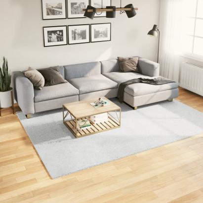 Covor „OVIEDO”, fire scurte, gri, 200x280 cm GartenMobel Dekor
