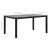 Set mobilier de exterior, 7 piese, negru, poliratan GartenMobel Dekor