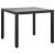 Set mobilier de exterior, 5 piese, negru, poliratan GartenMobel Dekor
