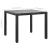 Set mobilier de exterior, 5 piese, negru, poliratan GartenMobel Dekor