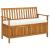Bancă de depozitare grădină 120x63x84 cm lemn masiv salcâm XL  GartenMobel Dekor