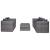 Set canapea de grădină cu perne, 6 piese, gri, poliratan GartenMobel Dekor