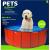 Pets Collection Piscină de baie pliabilă pentru animale, 80x30 cm GartenMobel Dekor