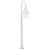 Stâlp de iluminat pentru grădină, alb, 120 cm, aluminiu, E27 GartenMobel Dekor