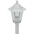 Stâlp iluminare grădină, 6 buc., alb, 110 cm, aluminiu, E27 GartenMobel Dekor
