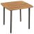 Set mobilier de exterior, 5 piese, lemn masiv de acacia și oțel GartenMobel Dekor