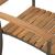 Set mobilier de exterior, 5 piese, lemn masiv de acacia și oțel GartenMobel Dekor