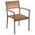Set mobilier de exterior, 5 piese, lemn masiv de acacia și oțel GartenMobel Dekor