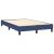 Cadru de pat box spring, albastru, 120x200 cm, textil GartenMobel Dekor