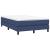 Cadru de pat box spring, albastru, 120x200 cm, textil GartenMobel Dekor