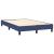 Pat box spring cu saltea, albastru, 120x200 cm, textil GartenMobel Dekor