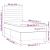 Pat box spring cu saltea, negru, 90x200 cm, textil GartenMobel Dekor