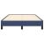 Cadru de pat, albastru, 120 x 200 cm, material textil GartenMobel Dekor