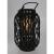 H&S Collection Felinar, 40x26 cm, negru, bambus GartenMobel Dekor