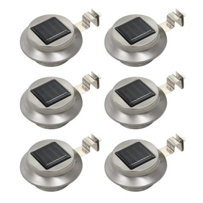 Lămpi solare de exterior cu LED, 6 buc., alb, 12 cm, rotund GartenMobel Dekor