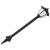 Lămpi solare de exterior cu LED, 3 buc, negru GartenMobel Dekor