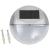 Lămpi solare de exterior cu LED-uri, 12 buc., argintiu, rotund GartenMobel Dekor