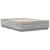Cadru de pat cu lumini LED gri sonoma 140x200 cm lemn prelucrat GartenMobel Dekor