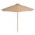 Umbrelă soare de exterior, stâlp metalic, 300 cm, gri taupe GartenMobel Dekor