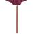 Umbrelă de soare exterior, stâlp din lemn, 300 cm, roșu bordo GartenMobel Dekor