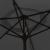 Umbrelă de soare de exterior, stâlp din metal, 300 cm, antracit GartenMobel Dekor
