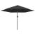 Umbrelă de soare de exterior, stâlp din metal, 300 cm, antracit GartenMobel Dekor
