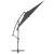 Umbrelă suspendată cu stâlp din aluminiu, 300 cm, antracit GartenMobel Dekor