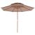 Umbrelă de soare dublă, stâlp din lemn, 270 cm, gri taupe GartenMobel Dekor